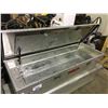 Image 2 : 60"W X 21"D X 12"H ALUMINUM CHECKER PLATE