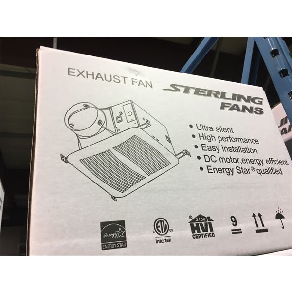 STERLING FANS SEPD140-4 ULTRA SILENT HIGH PERFORMANCE HVAC CEILING EXHAUST FAN