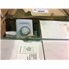Image 2 : 4 BOXES OF 40 HMT01N-W 24 HOUR MECHANICAL IN-WALL TIMERS