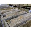 Image 2 : CRATE OF APPROXIMATELY 120PCS OF CR-DS624 DESSERT SANDS 6" X 24" LEDGESTONE CONCRETE WALL TILES