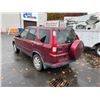 Image 2 : 2005 HONDA CR-V REALTIME 4WD, 4DR SUV, RED, VIN#JHLRD789X5C807268