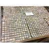 Image 2 : APPROXIMATELY 340 SQ. FT OF DESERT SAND 12"X12" SLATE MOSAIC SHEET TILE