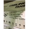 Image 2 : 3 STERLING FANS SE50 ULTRA SILENT HIGH PERFORMANCE HVAC CEILING EXHAUST FANS
