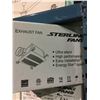 Image 2 : PAIR OF STERLING FANS SE50 ULTRA SILENT HIGH PERFORMANCE HVAC CEILING EXHAUST FANS
