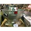 Image 2 : PAIR OF METAL INDUSTRIAL ROOFTOP UPBLAST VENTILATION COVERS WITH DAMPER