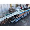 Image 2 : LARGE LOT OF ASSORTED READY ROD, COPPER, PVC, STEEL, CAST IRON AND WIRSBO PIPE