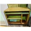 Image 3 : 1 LIGHT WOOD 2 DRAWER LATERAL FILING CABINET, 1 LIGHT WOOD 3 TIER SLIDING SHELF STORAGE CABINET