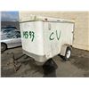 Image 2 : 5' X 8'-7" BOX TRAILER, NO REGISTRATION, MUST SIGN DECLARATION