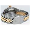 Image 6 : Rolex Mens 2 Tone Green Vignette String VS Diamond 36MM Datejust Wristwatch