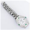 Image 6 : Rolex Ladies Stainless Steel Mother Of Pearl Diamond 26MM Datejust Wristwatch