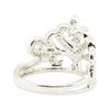 Image 3 : 0.63 ctw Diamond Ring - 18KT White Gold