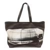 Image 1 : Chanel Black Canvas Karl Lagerfeld Le Mobile Art Tote Bag