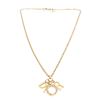 Image 1 : Christian Dior Gold Necklace