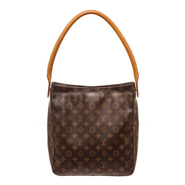 Louis Vuitton Brown Monogram Looping GM Shoulder Bag