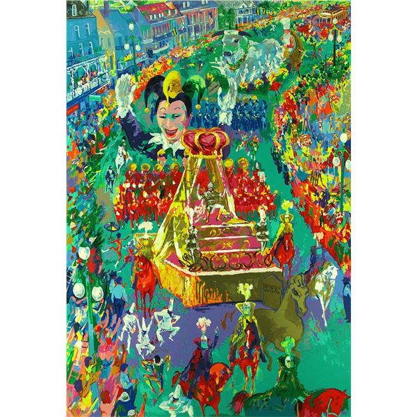 Leroy Neiman  MARDI GRAS PARADE 