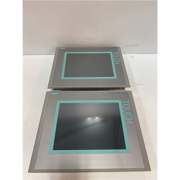 (2) Siemens 1P 6AV6 643-0CD01-1AX1 MP277 10" Touch