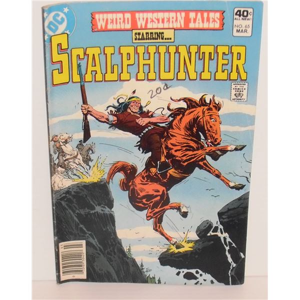 Western Stories DC Comics Scalphunter,volume 11, #65 March 1908 - bande dessinées Western
