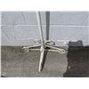 Image 8 : Tall White Metal 3 Cup Candle Holder w/ Pedestal Base (Retail $167)