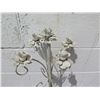 Image 2 : Tall White Metal 5 Cup Candle Holder w/ Pedestal Base