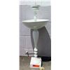 Image 1 : Tall White Candle Holder 36" H (Retail $99, Sale $59)