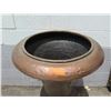 Image 2 : Brown Urn Planter on Pedestal Base