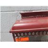 Image 2 : Winward Burgundy Lantern w/ Side Opening 14.75" (Retail $129)