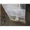 Image 2 : Pallet Metal Display Case Pieces w/ Hanger Brackets