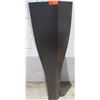 Image 1 : Very Tall Black Tapered Vase 71"H