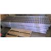Image 1 : Qty Approx. 40 Expanded Metal Wire Framing or Mounted Racks