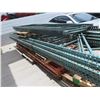 Image 3 : Pallet Interlake Metal Shelf Unit (Unassembled) 7'x4' / Orange Beams 12'L
