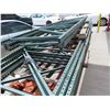 Image 8 : Pallet Interlake Metal Shelf Unit (Unassembled) 7'x4' / Orange Beams 12'L