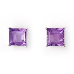 OVERSTOCK 2.0ctw ACA Certified AMETHYST EARRINGS