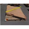 Image 2 : Pallet 1/4 Teak Plywood 40"x48"x6"H