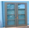 Image 1 : Qty 2 Sliding Doors with Performance Insulated Glass, Retail $11,400