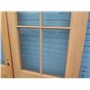 Image 3 : Pair of Swing Doors (White Oak on exterior & Western Red Cedar on interior)