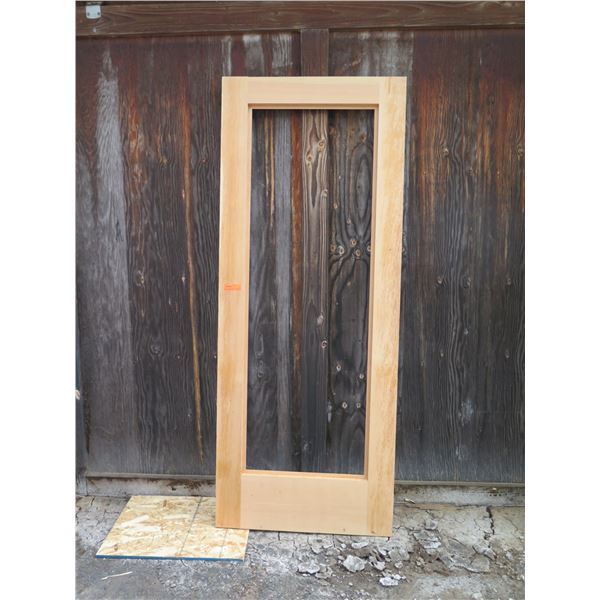 1 each VG Fir open lite door approx. 36” x 90”