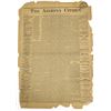 Image 1 : A Page From 1878 Florence A.T. Newspaper  [136832]