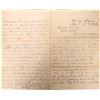 Image 1 : Letter About a Stagecoach Ride in Arizona Territory 1882  [137345]