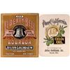 Image 1 : Whiskey & Olive Oil Labels from Julius Goldbaum  [137351]