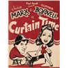 Image 1 : Chico Marx & Connee Boswell 1943 Theatre Program  [136008]