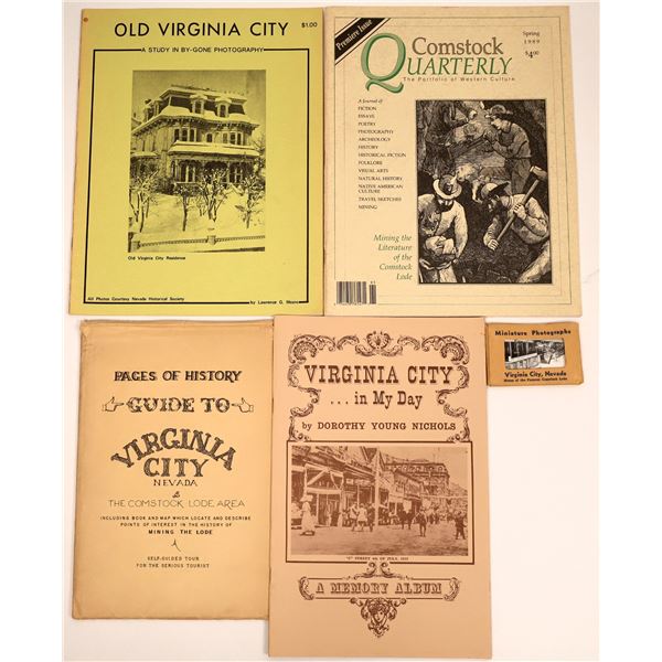 Books on the Comstock and Virginia City #1 (4)  [137482]