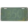 Image 2 : 1918 Nevada License Plate  [132596]