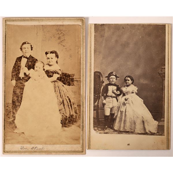 General Tom Thumb CDVs  [135813]