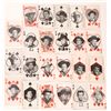 Image 1 : Gaming Postcards - Single card, Western Movie Stars Group (23)  [138106]