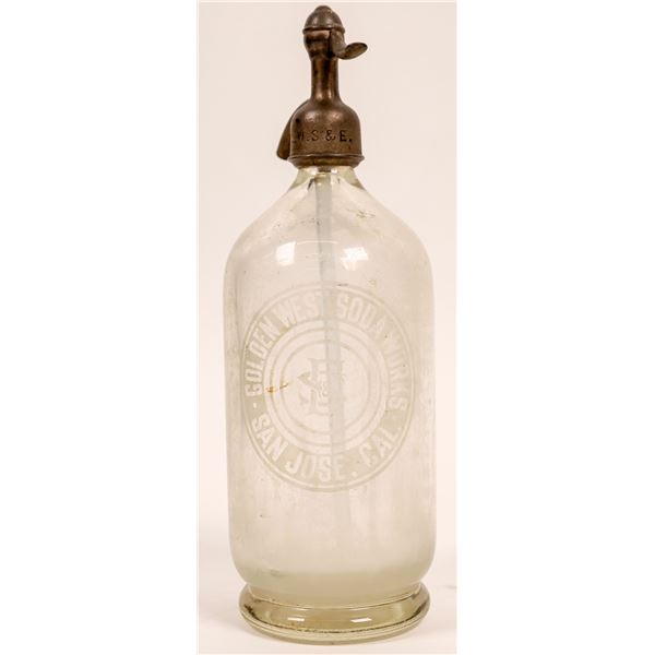 Golden West Soda Works Etched Seltzer  [136512]