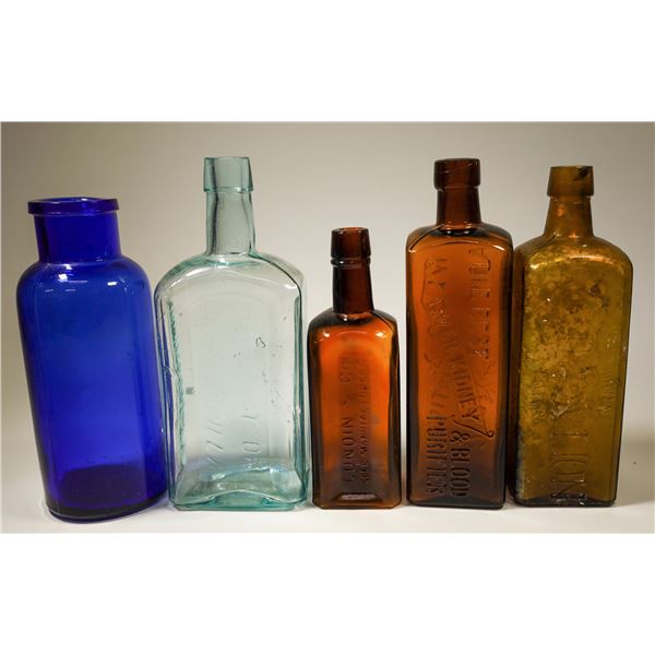 Tonic and Extract Bottles - 4  [135640]