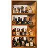 Image 2 : Set of 200+ Mini-Liquor Bottles in 12 Display Cases  [136094]