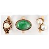 Image 1 : Three 14K Gold Rings  [137287]