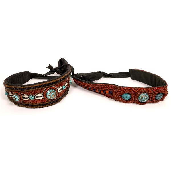 Thai Beaded Turquoise Belt  [136683]