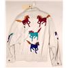 Image 2 : Augustina White Leather Horse Jacket  [131999]
